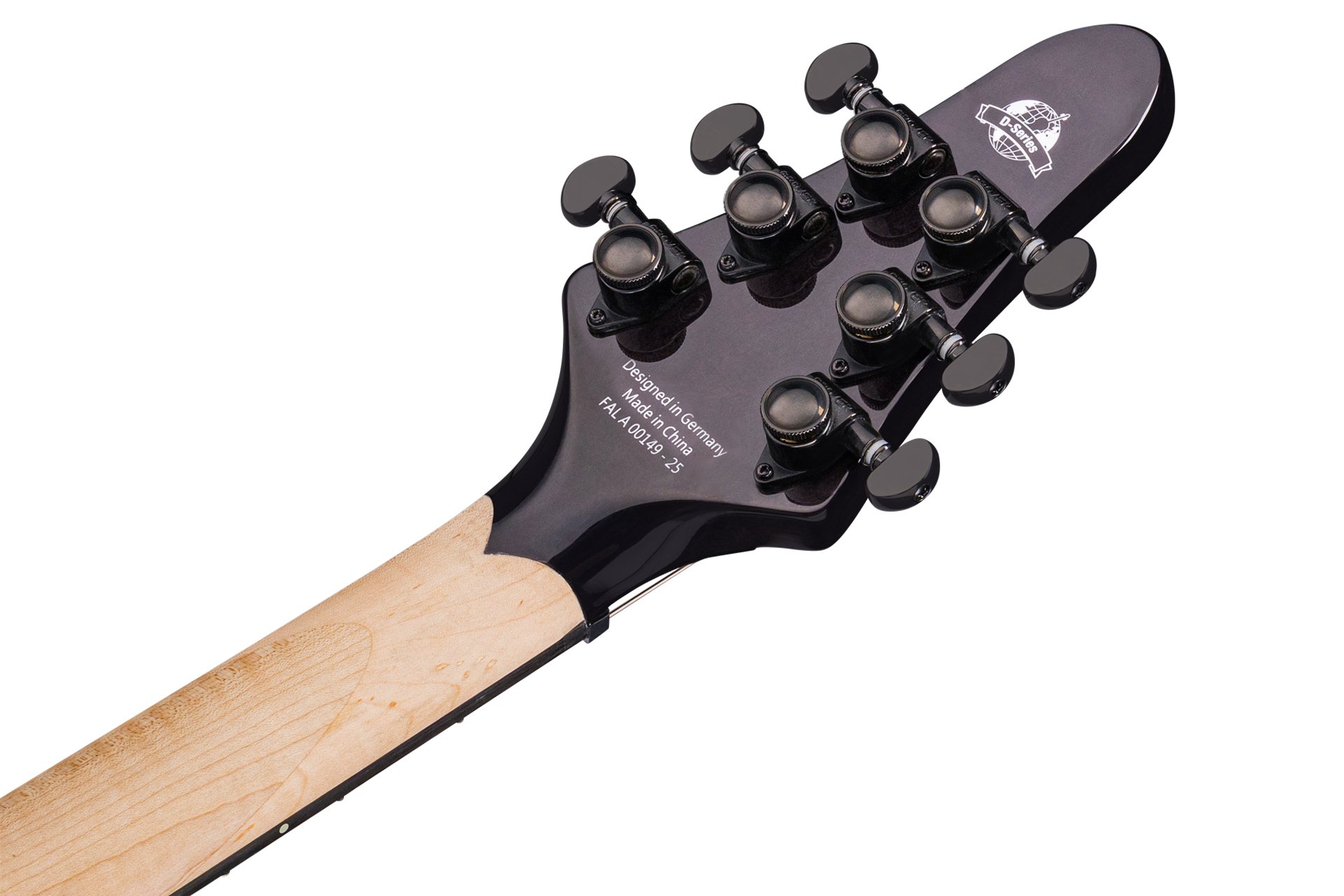 Artist Line Shark WH-1 - Nirvana Black Transparent High E-Gitarre